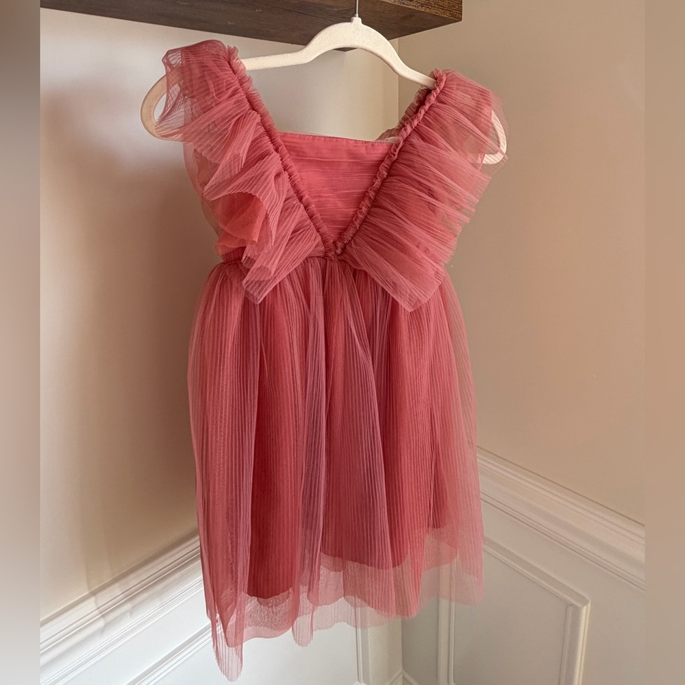 H&M Pink Ruffled Kids Dress